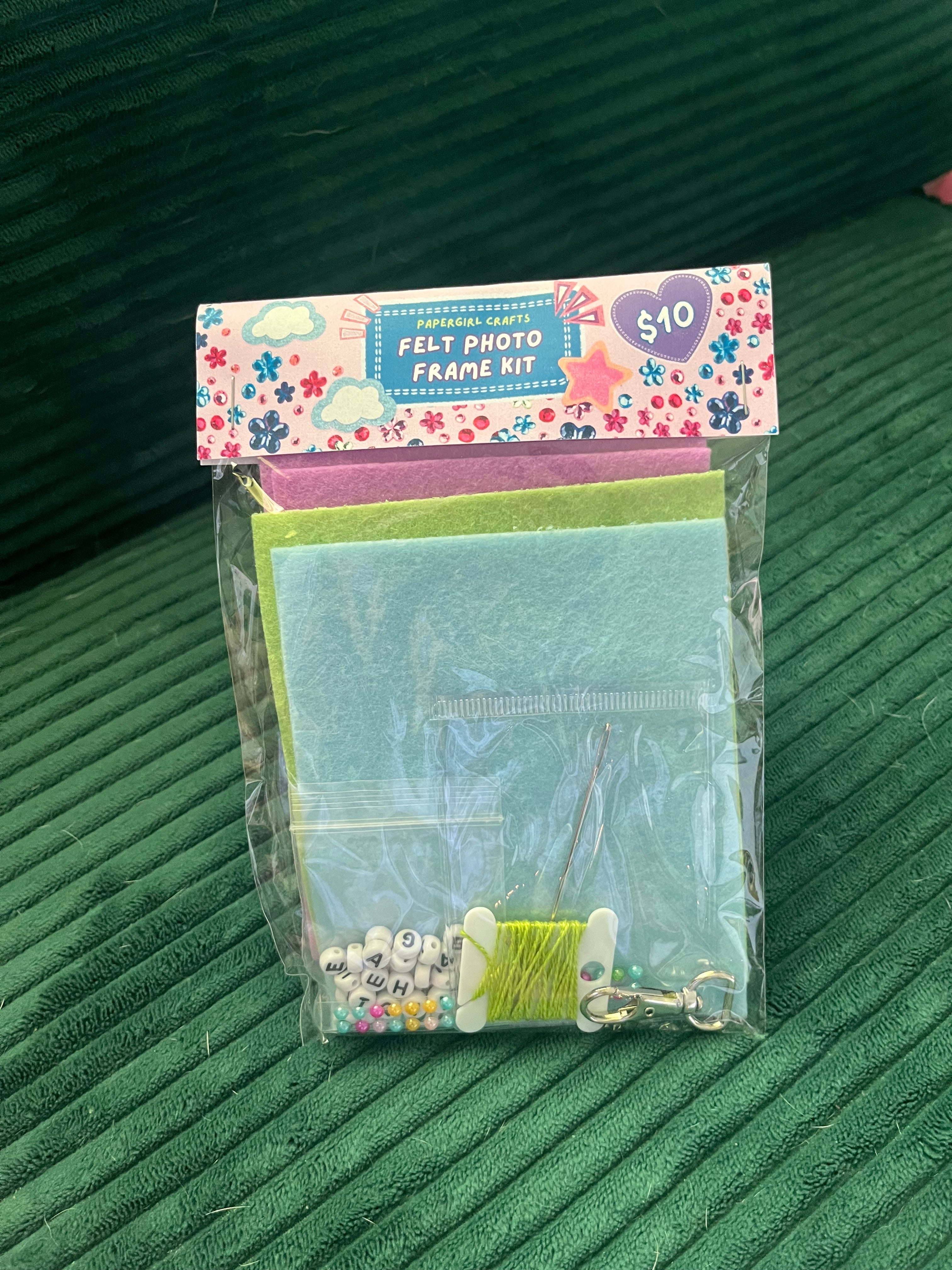 Felt Frame Keychain Kit